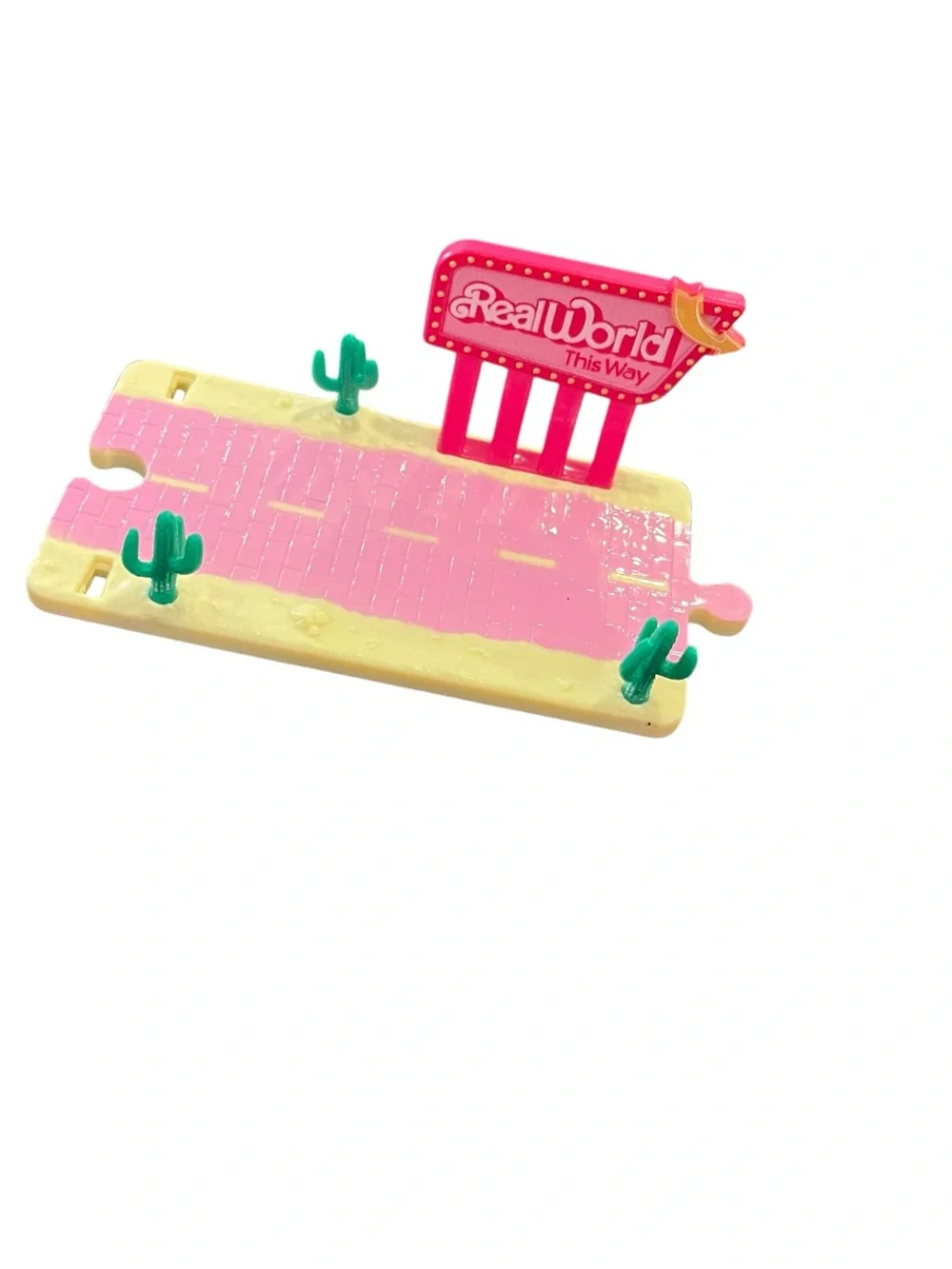 Barbieland Barbie land movie real world realworld road sign